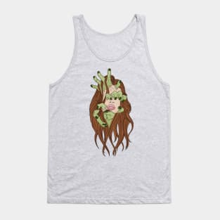 Hand Face Tank Top